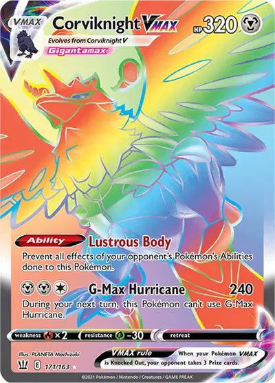 Corviknight VMAX 171/163 - NM