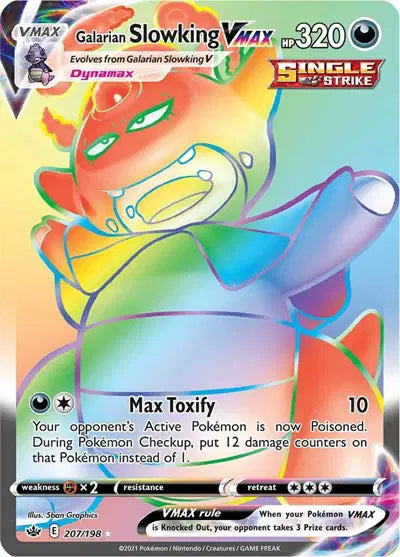 Galarian Slowking VMAX 207/198 - NM