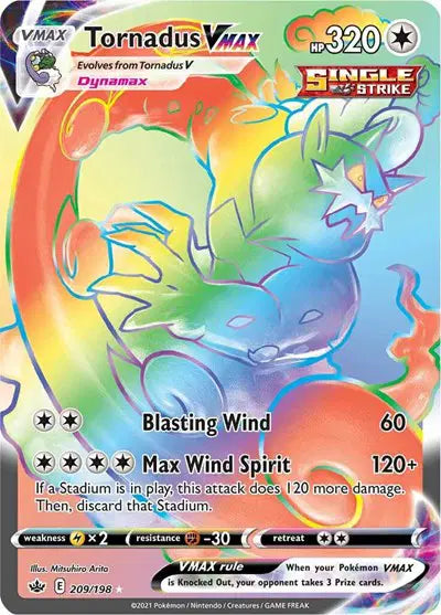 Tornadus VMAX 209/198 - NM