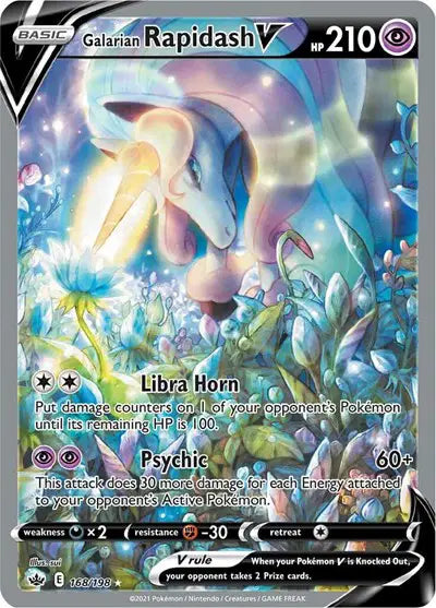 Galarian Rapidash V 168/198 - NM