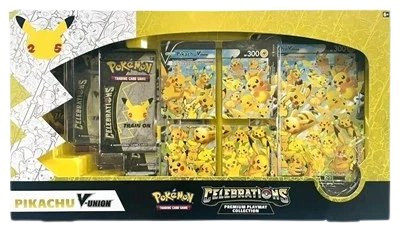 Celebrations - Pikachu V-UNION Playmat Collection Box