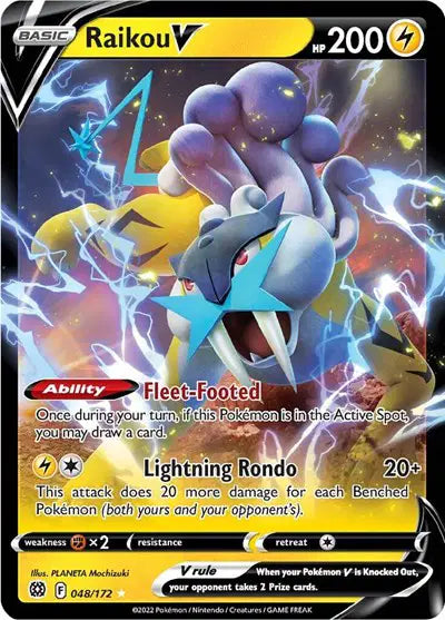 Raikou V 048/172 - NM