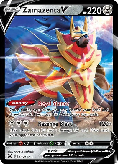 Zamazenta V 105/172 - NM