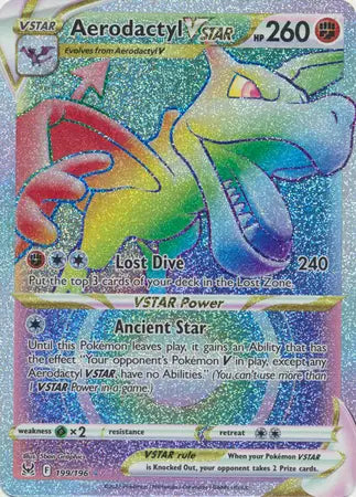 Aerodactyl VSTAR 199/196 - NM