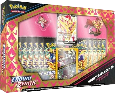 Shiny Zamazenta Premium Figure Collection Box