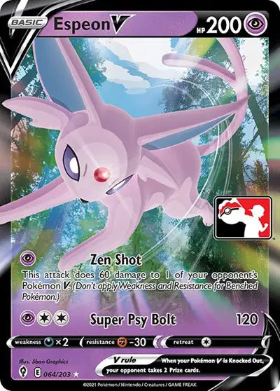 Espeon V Prize Pack - NM