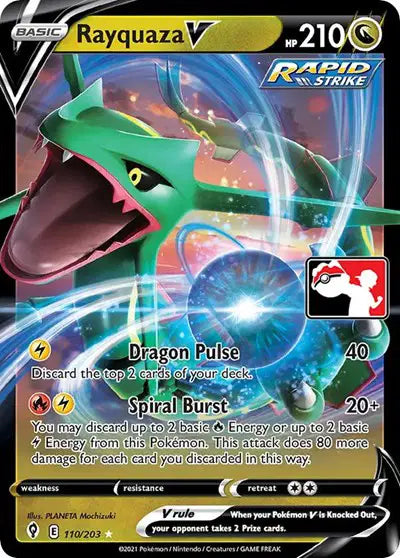Rayquaza V Prize Pack - NM