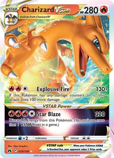 Charizard VSTAR 019/159 - NM
