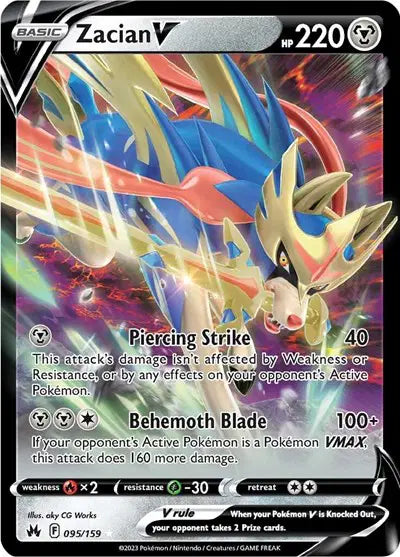 Zacian V 095/159 - NM