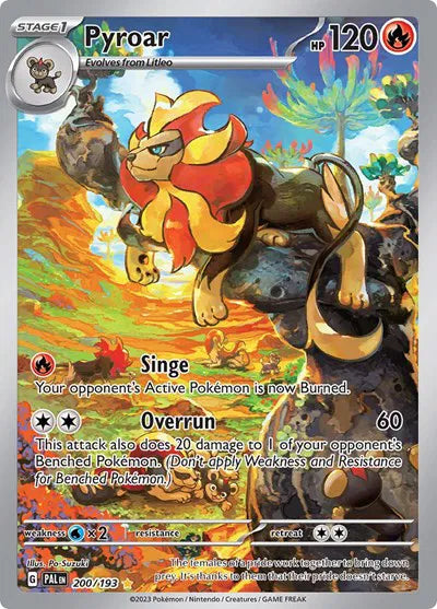 Pyroar 200/193 - NM