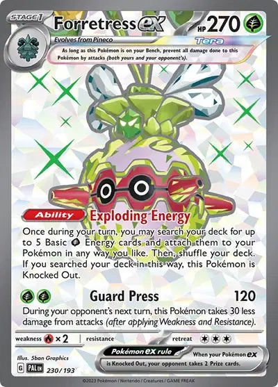 Forretress EX 230/193 - NM