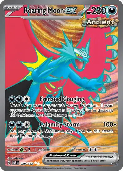 Roaring Moon EX 229/182 - NM