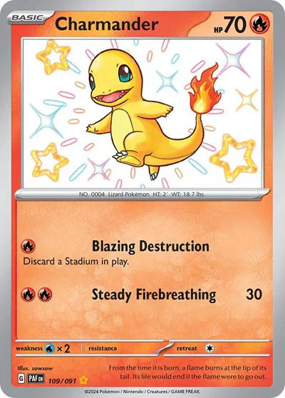 Charmander 109/091 - NM
