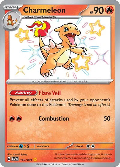 Charmeleon 110/091 - NM