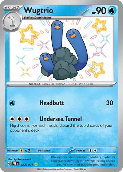 Wugtrio 122/091 - NM