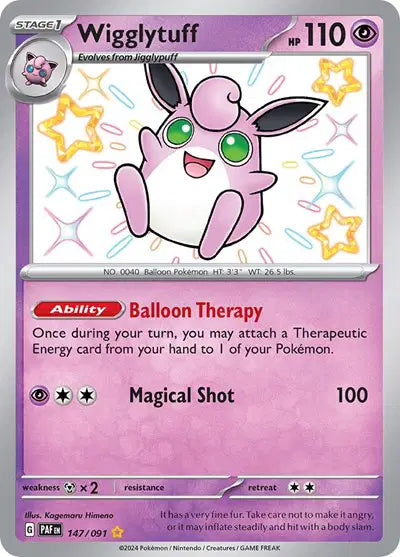 Wigglytuff 147/091 - NM