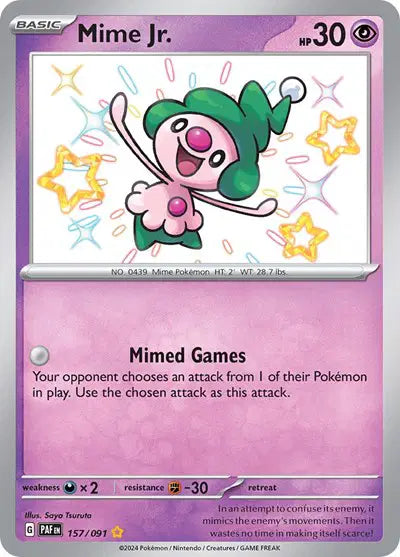 Mime Jr. 157/091 - NM