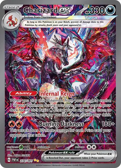 Charizard EX 234/091 - NM