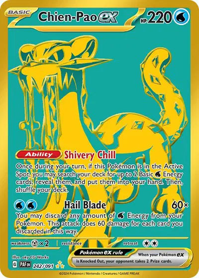 Chien-Pao EX 242/091 - NM