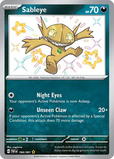 Sableye 184/091 - NM