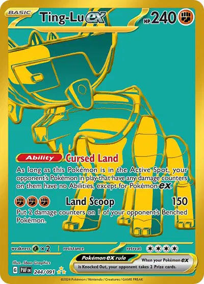 Ting-Lu EX 244/091 - NM