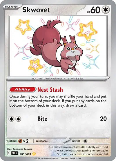 Skwovet 205/091 - NM