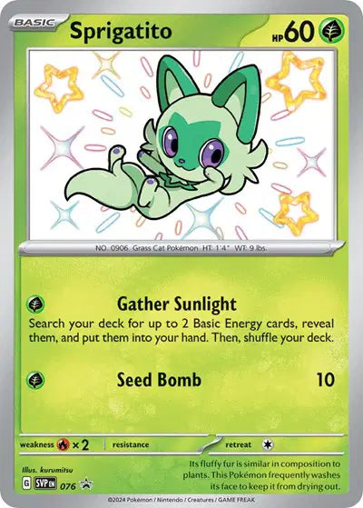 Sprigatito 076 - NM