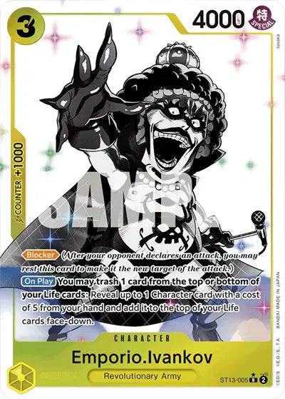 Emporio.Ivankov (Parallel)  ST13-005 - NM