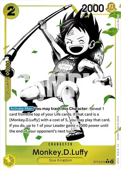 Monkey.D.Luffy (Parallel) ST13-014 - NM