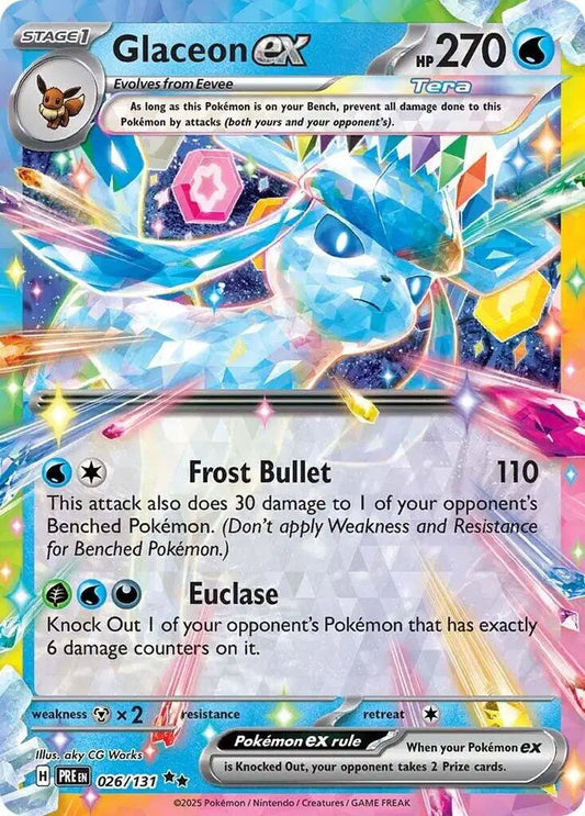 Glaceon EX 026/131 - NM