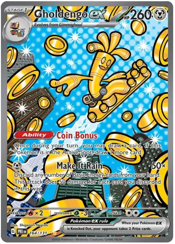 Gholdengo EX 164/131 - NM