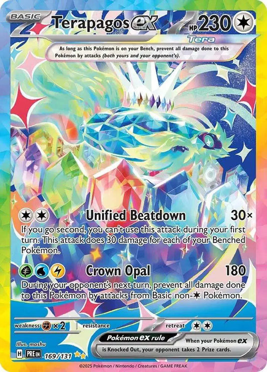 Terapagos EX 169/131 - NM