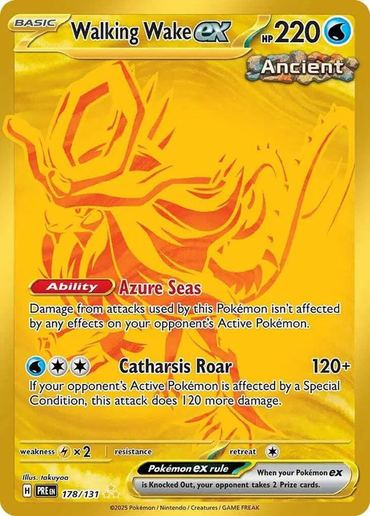 Walking Wake EX 178/131 - NM