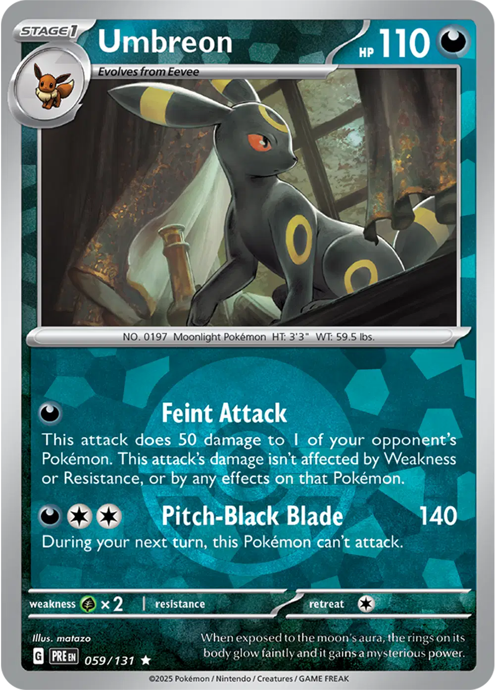 Umbreon (Poke Ball) 059/131 - NM