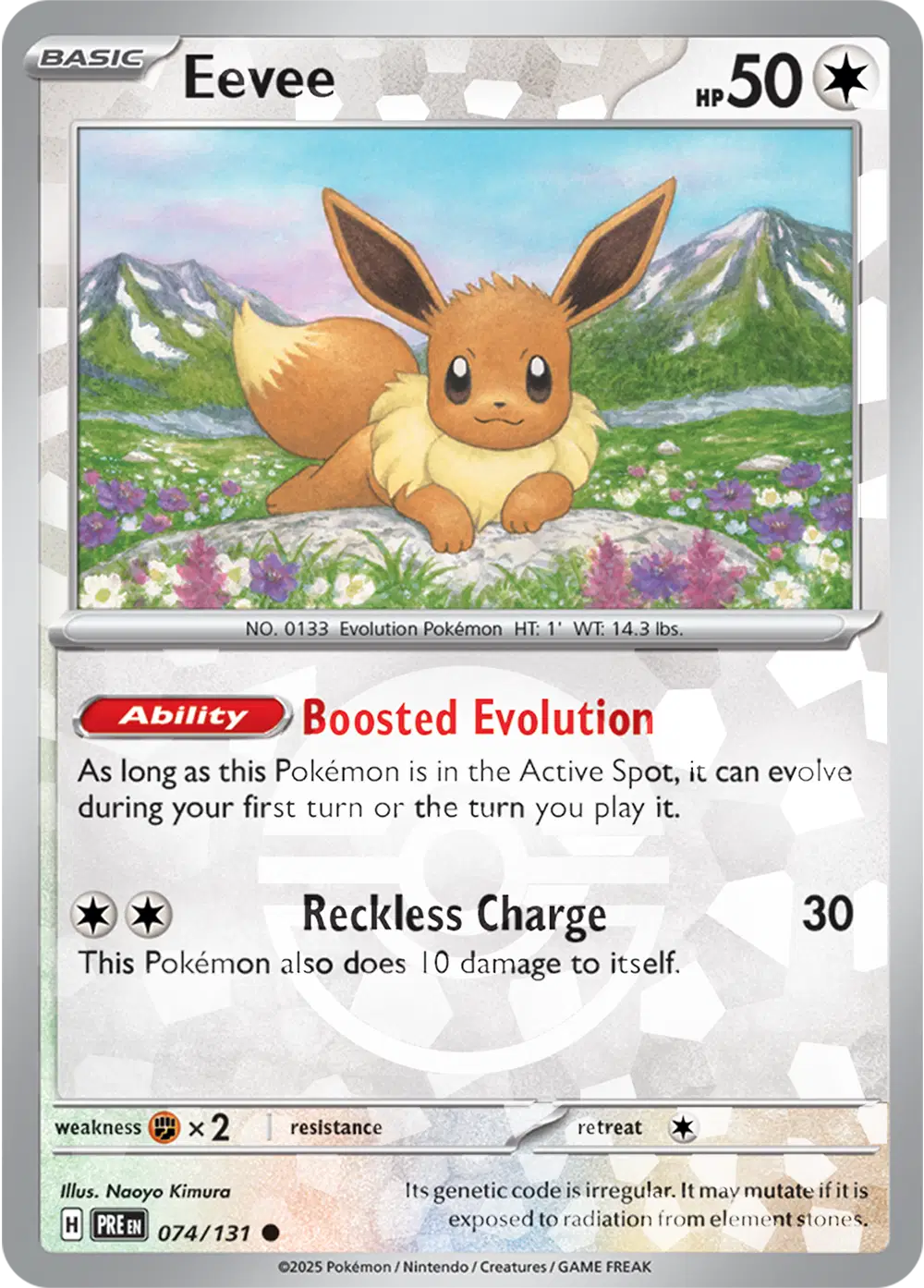 Eevee (Poke Ball) 074/131 - NM