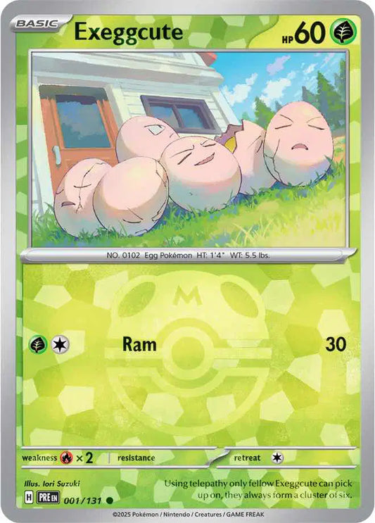 Exeggcute (Master Ball) 001/131 - NM
