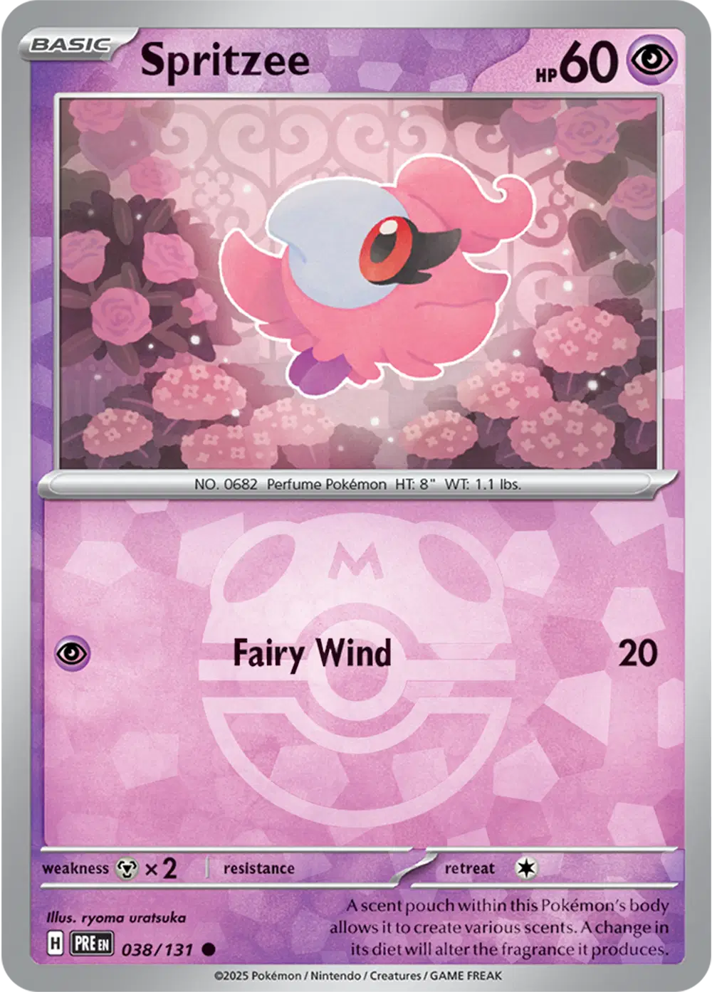 Spritzee (Master Ball) 038/131 - NM