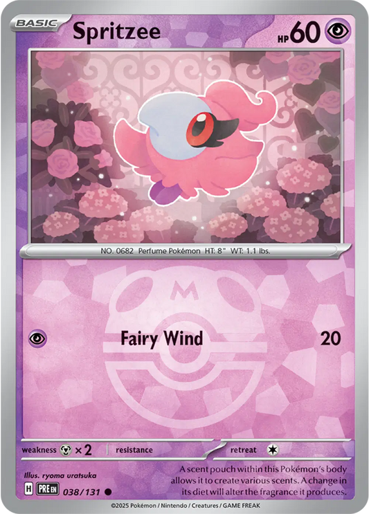 Spritzee (Master Ball) 038/131 - NM
