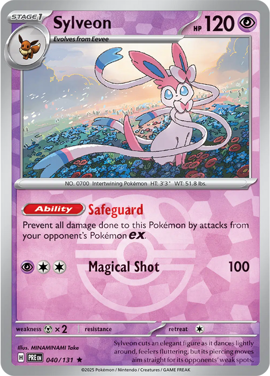 Sylveon (Master Ball) 040/131 - NM