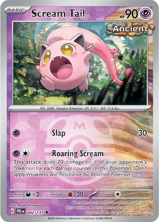 Scream Tails (Master Ball) 042/131 - NM