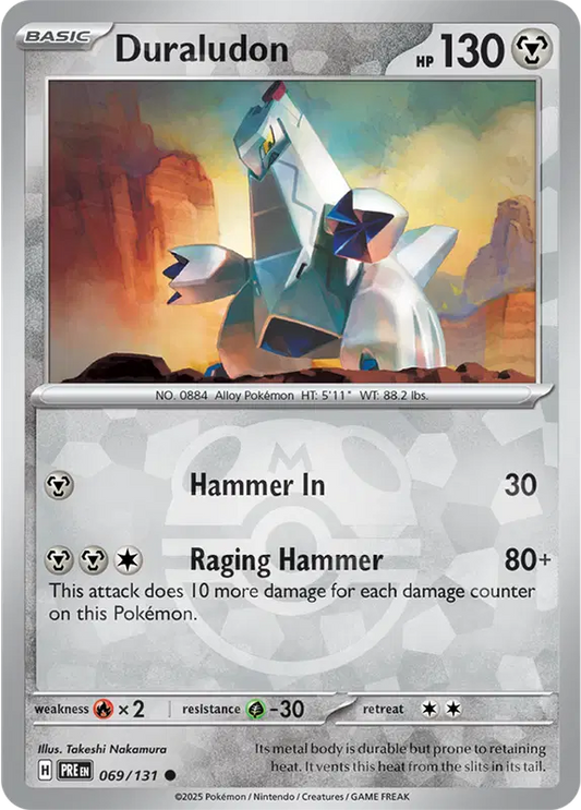 Duraludon (Master Ball) 069/131 - NM