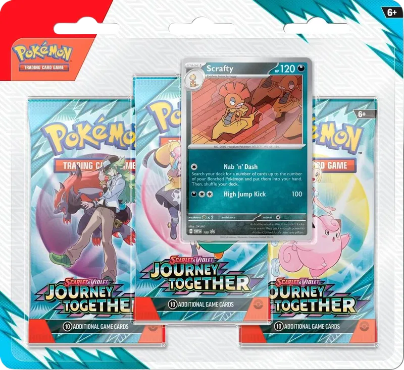 Journey Together 3-Pack Blister (Scrafty)