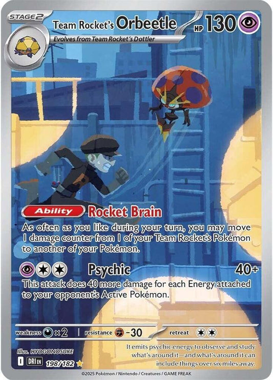 Team Rocket's Orbeetle 198/182 - NM