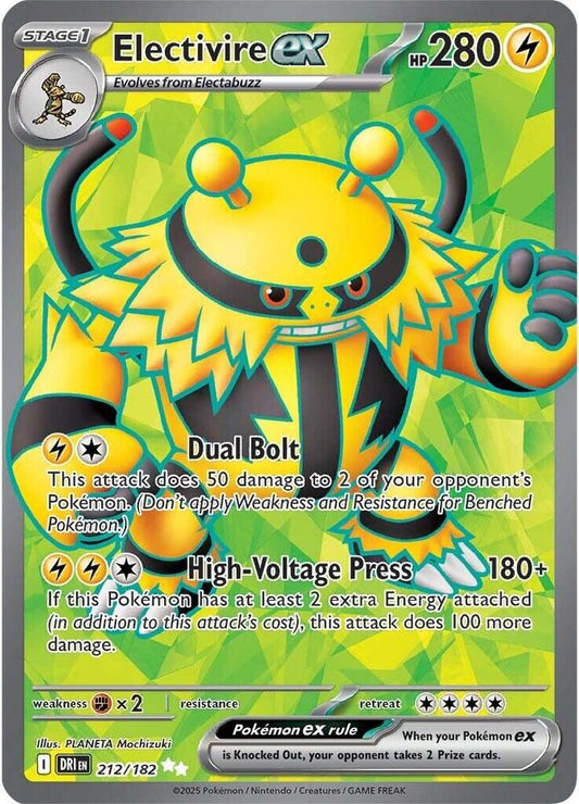 Electivire EX 212/182 - NM
