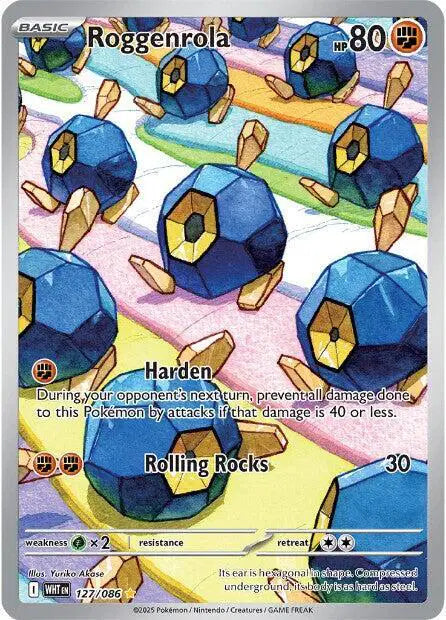Roggenrola 127/086 - NM