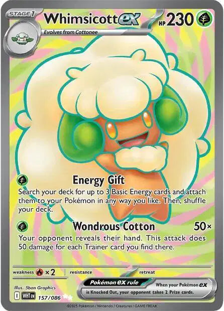 Whimsicott EX 157/086 - NM