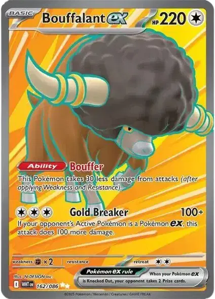 Bouffalant EX 162/086 - NM