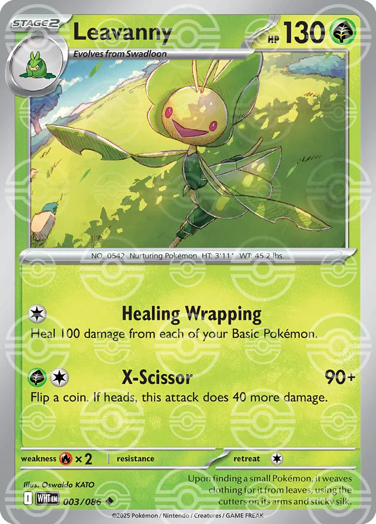 Leavanny (Poke Ball Pattern) (003/086) (WHT)