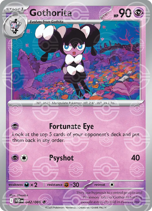 Gothorita (Poke Ball Pattern) (042/086) (WHT)
