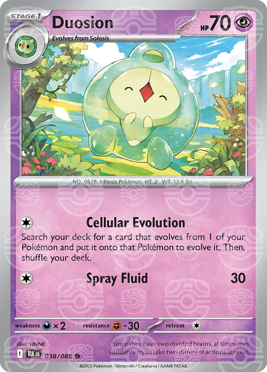 Duosion (Master Ball) 038/086 - NM